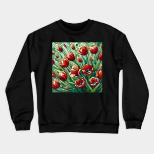 Tulip Flower Crewneck Sweatshirt